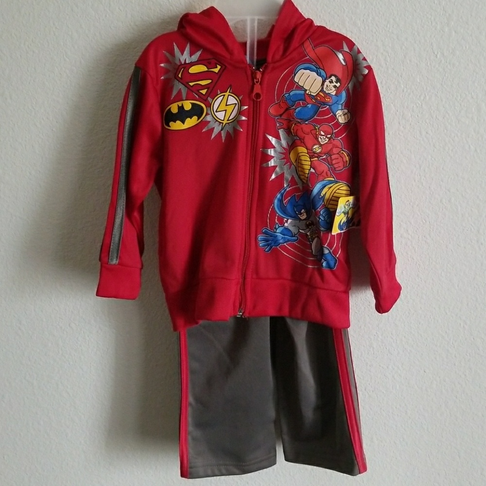 NEW Superhero Tracksuit Hoddie Jacket with Pants
